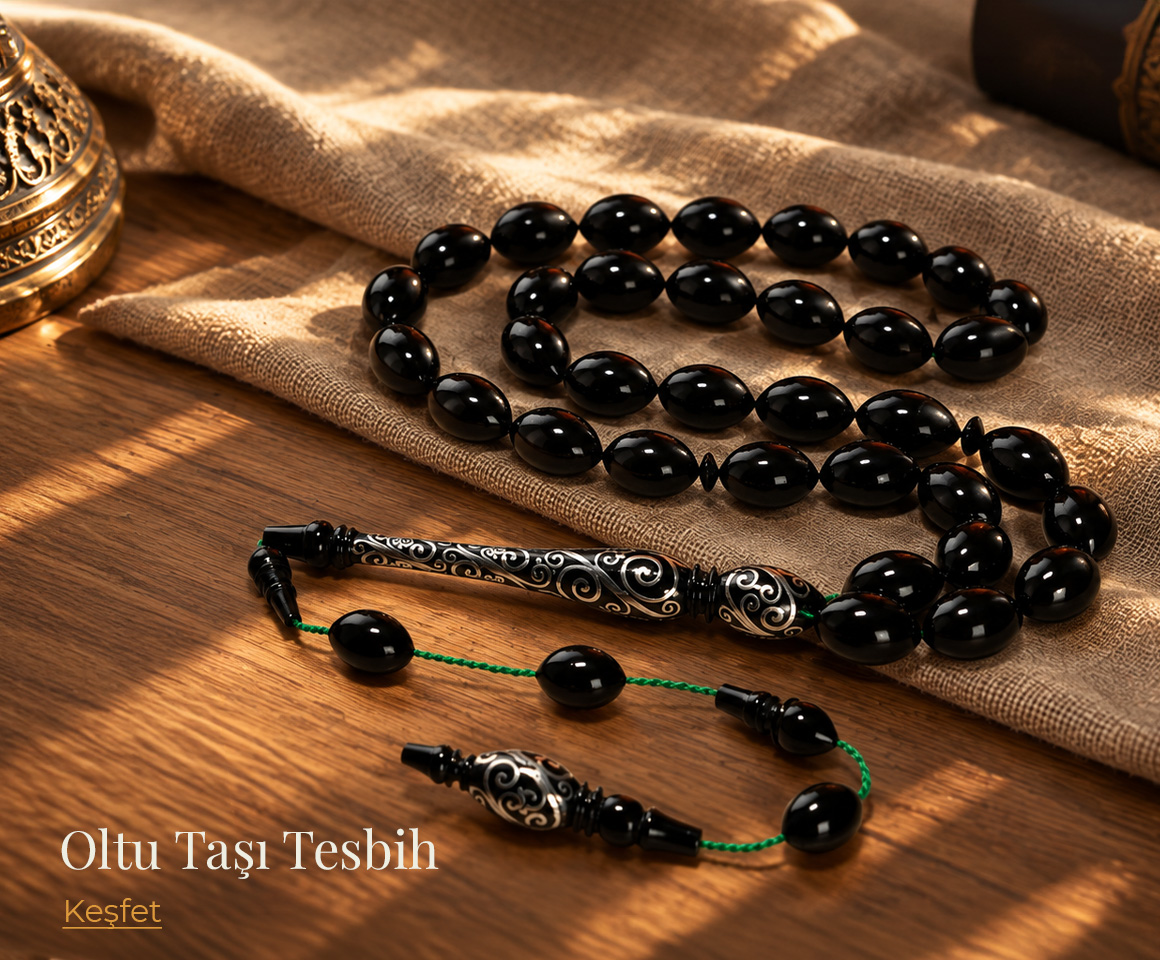 Oltu Prayer Beads