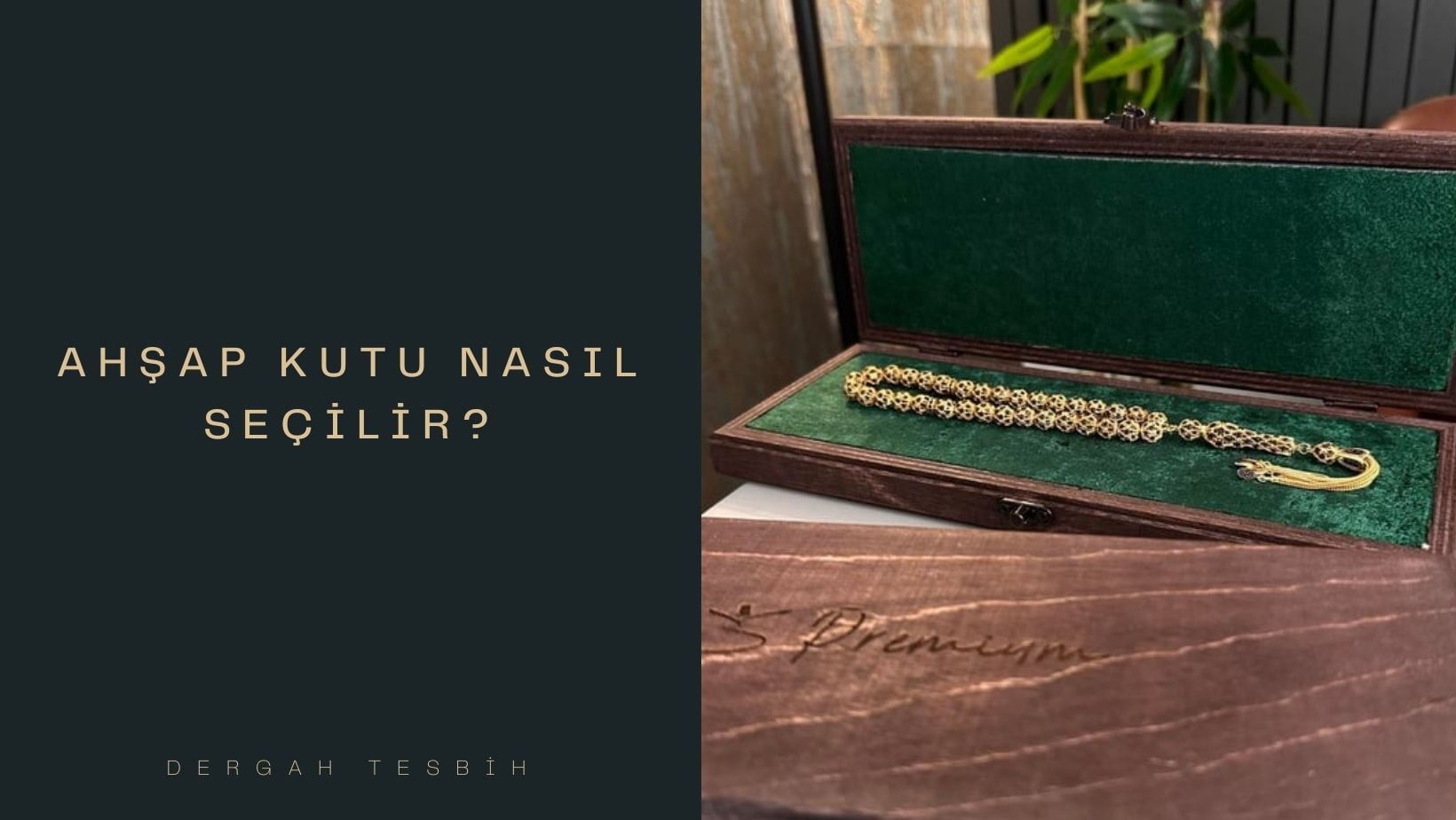 ahşap kutu