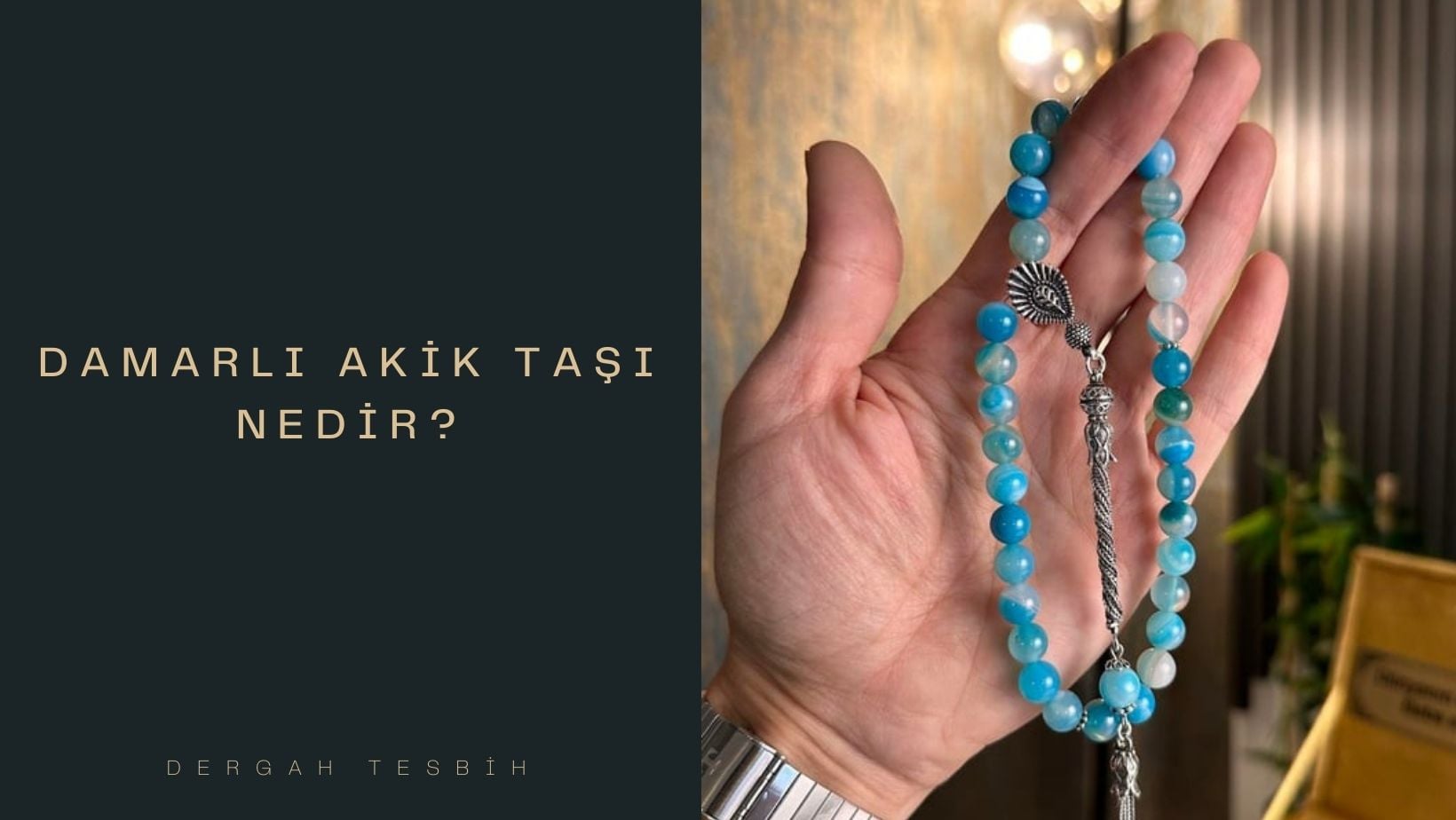 akik taşı tesbih