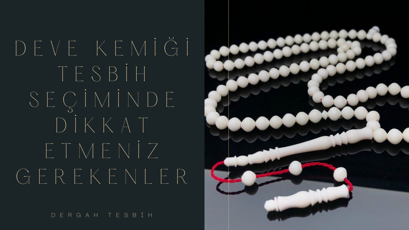 DEVE KEMİĞİ TESBİH