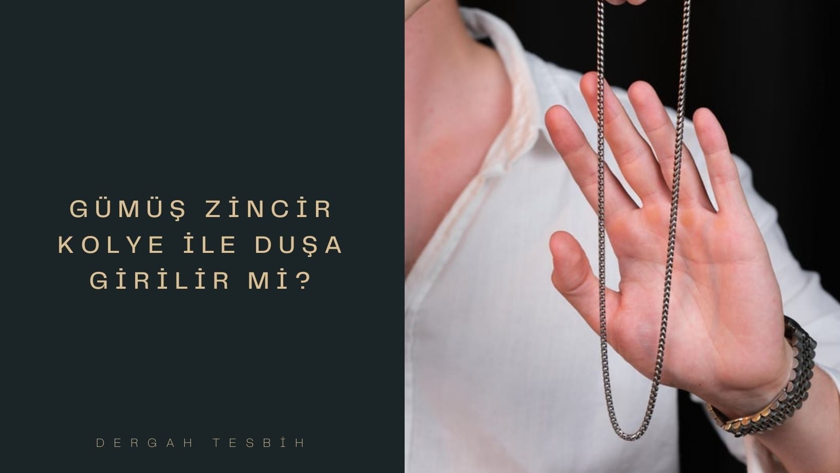 gümüş zincir kolye