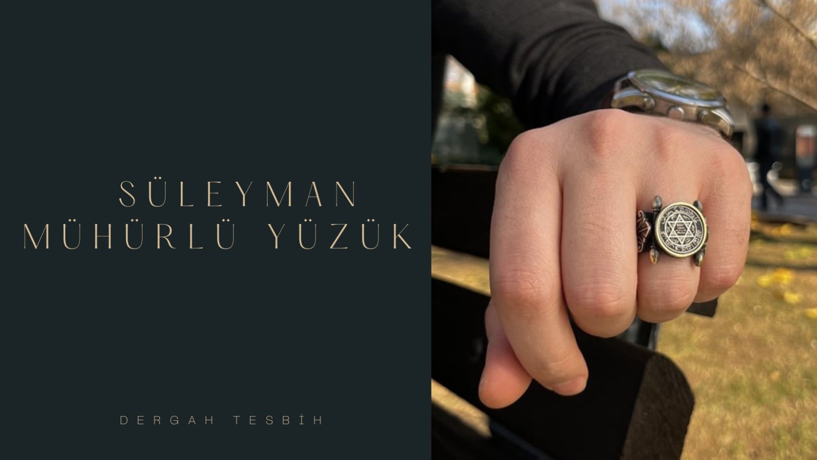 süleyman mühür yüzük, yüzük, yüzükler, Usta İşi Tesbihcilik