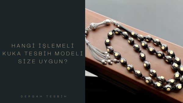 işlemeli kuka tesbih