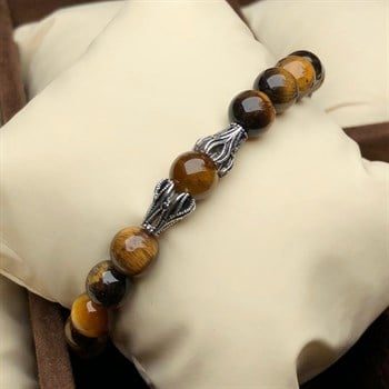 Über das Tigerauge-Steinarmband