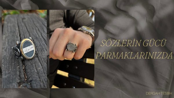 dua yazılı yüzük