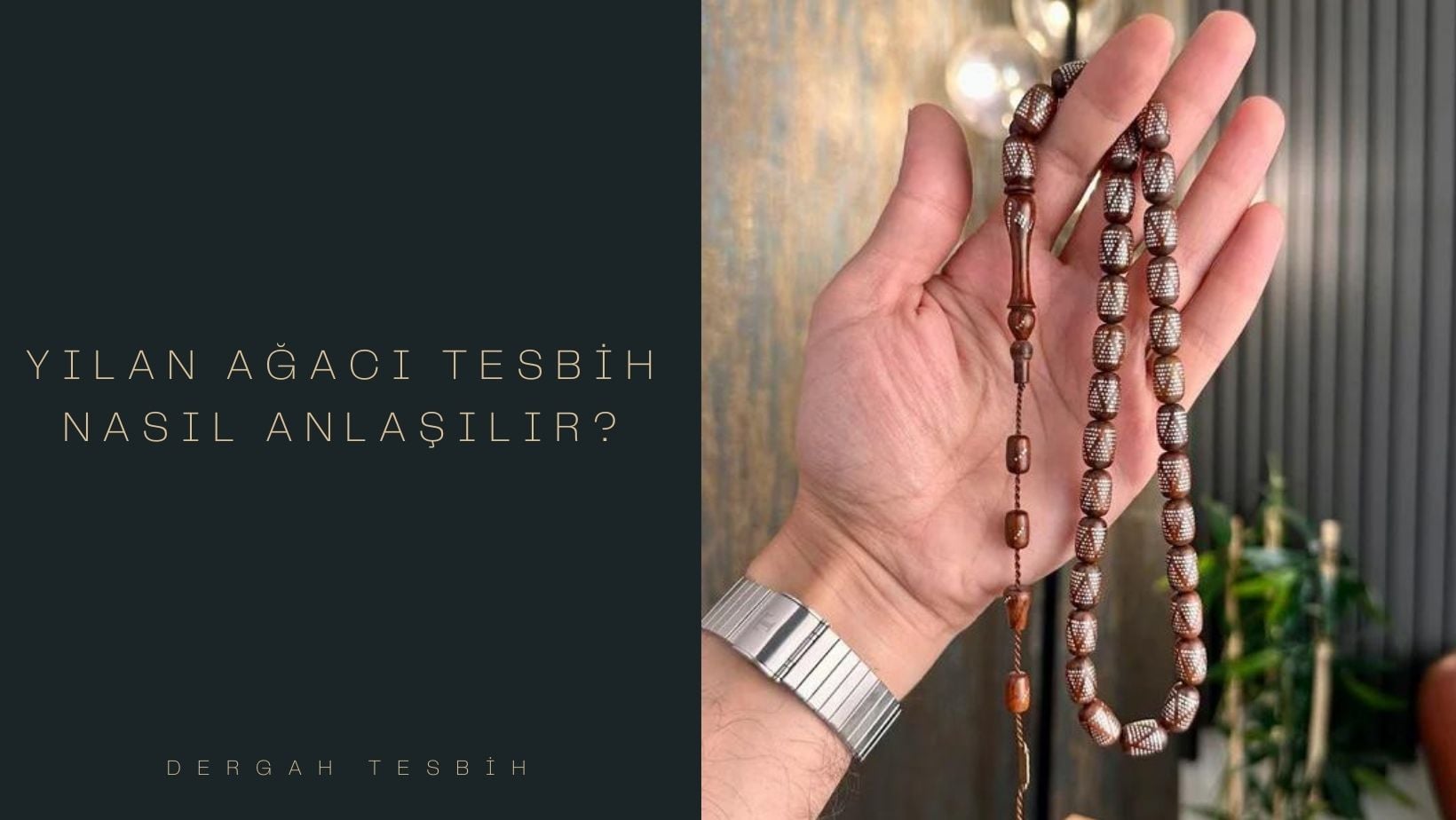 yılan ağacı tesbih