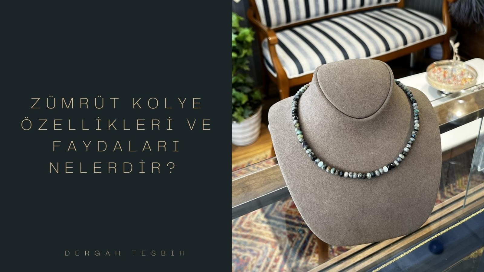 zümrüt kolye, Usta İşi Tesbihcilik, zümrüt taşı, zümrüt kolyeler